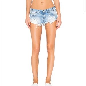 OneTeaspoon Trashwhores Denim Shorts